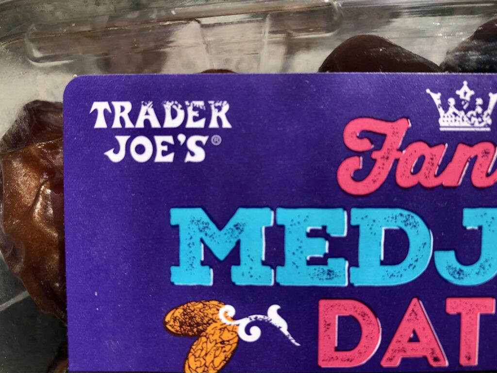 Trader Joe's medjool dates